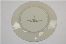 Pine Valley Golf Club John Arthur Brown Trophy Lenox Plate - Hole #3 - June 1994