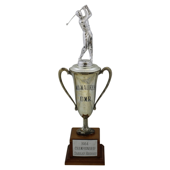 1964 Milwaukee GMR Championship Trophy - Charles Bridges Collection