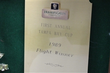 1989 First Annual Tampa Bay Cup at Hunter's Green Flight Winner Trophy - Charles Bridges Collection