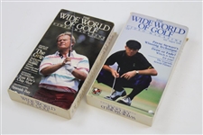 Set of Five (5) The Wide World of Sports Video Magazine VHS Tapes - Payne, Jack, & others
