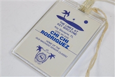 Chi-Chi Rodriguez's Personal Group of Three (3) Bag Tags - Key Biscayne, TPC Sawgrass, & Anierto de Panama