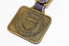 Chi-Chi Rodriguez's Personal Group of Three (3) Bag Tags - Key Biscayne, TPC Sawgrass, & Anierto de Panama