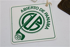 Chi-Chi Rodriguez's Personal Group of Three (3) Bag Tags - Key Biscayne, TPC Sawgrass, & Anierto de Panama