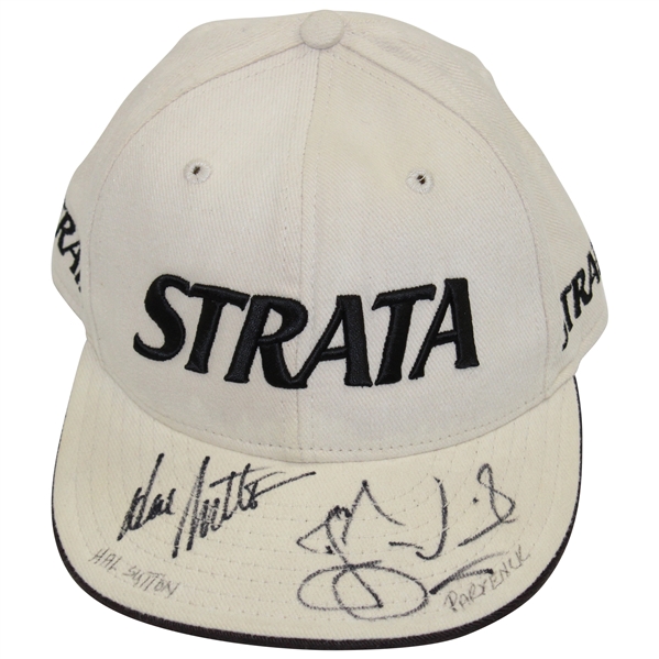 Hal Sutton & Jesper Parnevik Signed Hal Sutton Personal Strata Hat - Chi-Chi Rodriguez Collection JSA ALOA