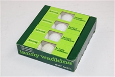 Lanny Wadkins Signed Classic Spalding Personal Logo Dozen Golf Balls Box with Four Sleeves JSA ALOA