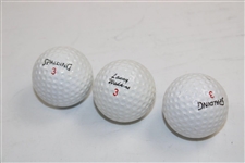 Lanny Wadkins Signed Classic Spalding Personal Logo Dozen Golf Balls Box with Four Sleeves JSA ALOA