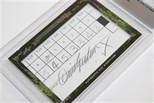 2014 Leaf Legends of the Links Cut Signature David Graham US Open Champion - 12 of 17