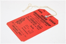 1964 US Open Championship at Congressional Country Club 1st Round Ticket #1095