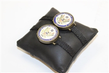 Chi Chi Rodriguez's Pair of Undated USGA Magnetic Ball Marker Clips in Box