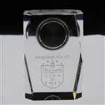 Chi Chi Rodriguez's Prism World Golf Hall of Fame Quartz Clock in Box