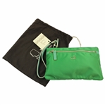 Augusta National Golf Club Unused Ladies Lt Green Purse - Made in Italy