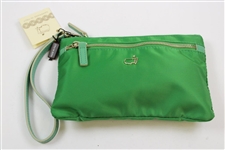 Augusta National Golf Club Unused Ladies Lt Green Purse - Made in Italy