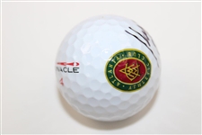 Keegan Bradley Signed Pinnacle Atlanta Athletic Club Logo Golf Ball JSA ALOA