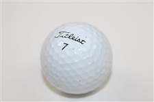 Al Geiberger Mr 59 Signed Titleist Golf Ball with '66 PGA' JSA ALOA