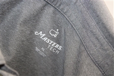 Augusta National Golf Club Masters Tournament Gray STAFF Tech Polo Shirt - XL
