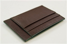 Augusta National GC Masters Tournament Genuine Brown Leather Wallet - New in Box