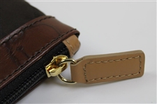 Augusta National Golf Club Ladies Brown/Copper Purse - Made in Italy