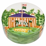 2022 Augusta National Delarte Hand Painted Clubhouse Member Gift - Made in Italy