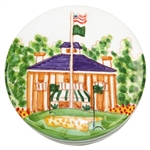 2022 Augusta National Delarte Hand Painted Clubhouse Member Gift - Made in Italy