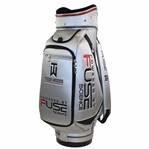 Tiger Woods Official FUSE Science Logo Full Size Golf Bag Red/Black Lining - Excellent Condition