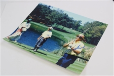 Sam Snead & Gene Sarazen Signed Masters Tournament Photo with '1989' JSA ALOA