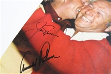 Arnold Palmer & Jack Nicklaus Signed Dancing with Ryder Cup Wig Magazine Page JSA ALOA