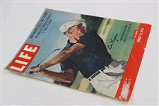 Ben Hogan Signed 1955 LIFE 'Hogan Tells His Secret' Magazine Cover JSA ALOA