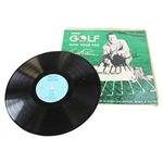 Arnold Palmer Signed 1958 'Easy Golf With Your Pro' Vinyl Record Album JSA ALOA