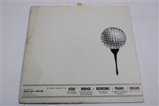 Arnold Palmer Signed 1958 'Easy Golf With Your Pro' Vinyl Record Album JSA ALOA
