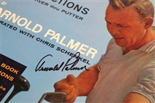 Arnold Palmer Signed 1962 'Arnold Palmer Personal Golf Instructions' Vinyl Record Album JSA ALOA