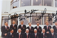 Jack Nicklaus, Captain Sam Snead & 1969 Ryder Cup Team USA Signed Photo JSA ALOA