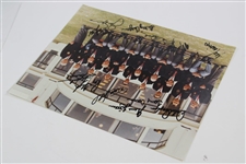 Jack Nicklaus, Captain Sam Snead & 1969 Ryder Cup Team USA Signed Photo JSA ALOA
