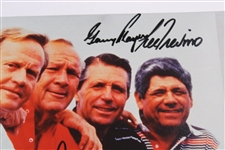 Palmer, Nicklaus, Player & Trevino Signed 'Big 3 & Lee' Photo JSA ALOA