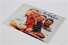 Palmer, Nicklaus, Player & Trevino Signed 'Big 3 & Lee' Photo JSA ALOA