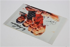 Palmer, Nicklaus, Player & Trevino Signed 'Big 3 & Lee' Photo JSA ALOA