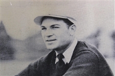 Ben Hogan Signed Black And White Photo JSA ALOA