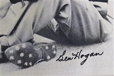 Ben Hogan Signed Black And White Photo JSA ALOA