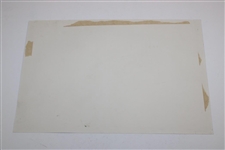 Ben Hogan Signed Black And White Photo JSA ALOA