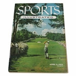 Ben Hogan Signed 1955 Sports Illustrated Masters Preview Newsstand Copy Magazine JSA ALOA