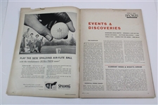 Ben Hogan Signed 1955 Sports Illustrated Masters Preview Newsstand Copy Magazine JSA ALOA