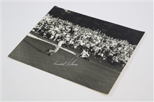 Arnold Palmer Signed 1964 Masters B&W Frank Christian Studios Photo JSA ALOA
