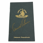 Arnold Palmer Signed 1994 U.S Open Yardage Book - Final US Open JSA ALOA