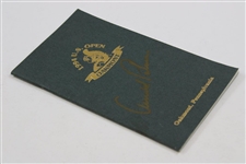 Arnold Palmer Signed 1994 U.S Open Yardage Book - Final US Open JSA ALOA