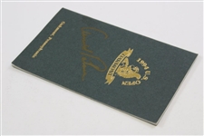 Arnold Palmer Signed 1994 U.S Open Yardage Book - Final US Open JSA ALOA