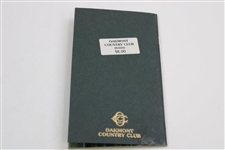 Arnold Palmer Signed 1994 U.S Open Yardage Book - Final US Open JSA ALOA