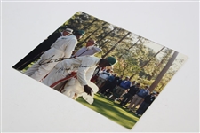 Sam Snead & Byron Nelson Signed Masters Photo With Caddies JSA ALOA