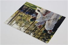 Sam Snead & Byron Nelson Signed Masters Photo With Caddies JSA ALOA