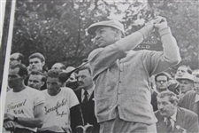 Ben Hogan Signed Post-Swing Ryder Cup B&W Photo JSA ALOA