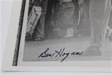 Ben Hogan Signed Post-Swing Ryder Cup B&W Photo JSA ALOA