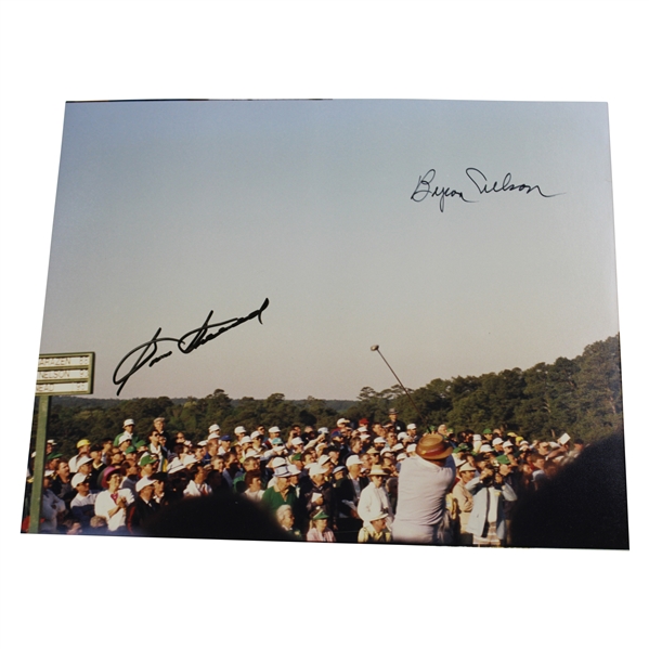 Sam Snead & Byron Nelson Signed 1994 Masters Honorary Starters Photo JSA ALOA